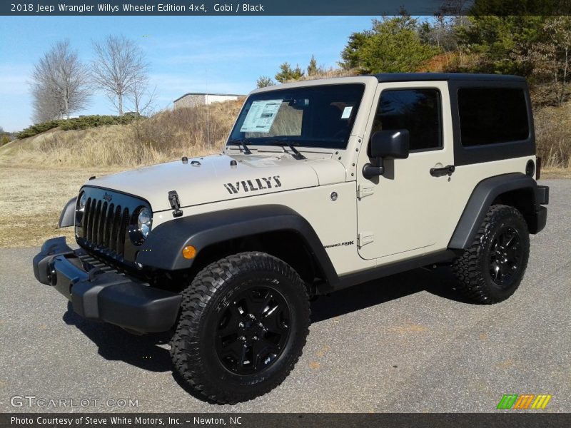 Front 3/4 View of 2018 Wrangler Willys Wheeler Edition 4x4