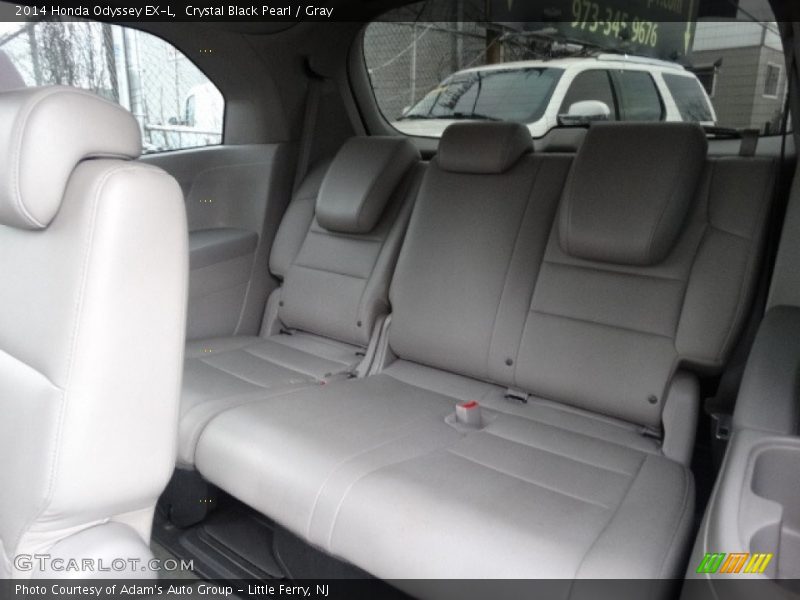 Crystal Black Pearl / Gray 2014 Honda Odyssey EX-L