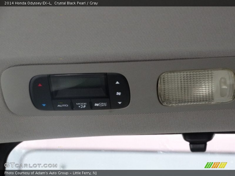 Crystal Black Pearl / Gray 2014 Honda Odyssey EX-L