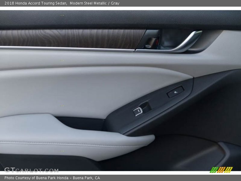 Modern Steel Metallic / Gray 2018 Honda Accord Touring Sedan