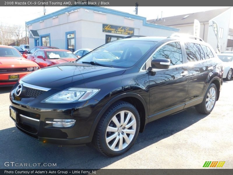 Brilliant Black / Black 2008 Mazda CX-9 Grand Touring AWD