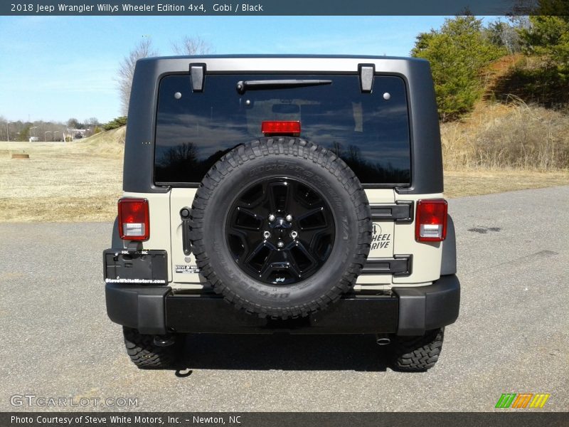 Gobi / Black 2018 Jeep Wrangler Willys Wheeler Edition 4x4