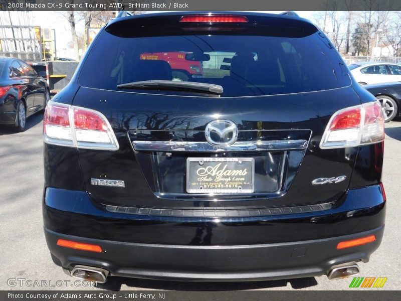 Brilliant Black / Black 2008 Mazda CX-9 Grand Touring AWD