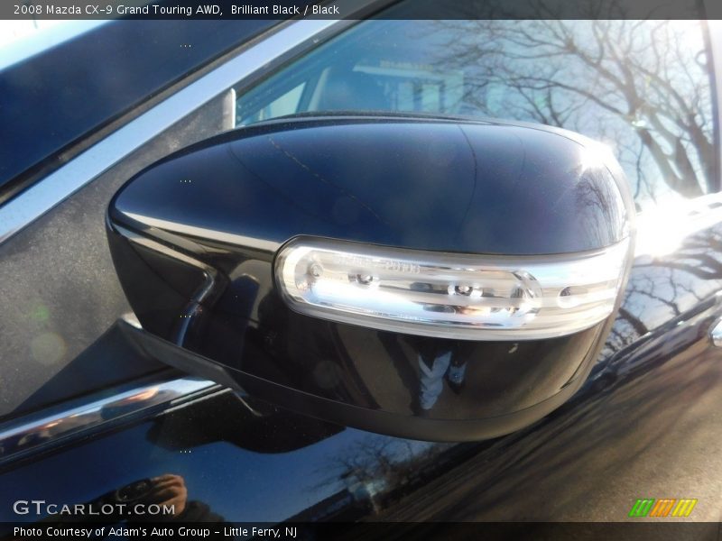 Brilliant Black / Black 2008 Mazda CX-9 Grand Touring AWD