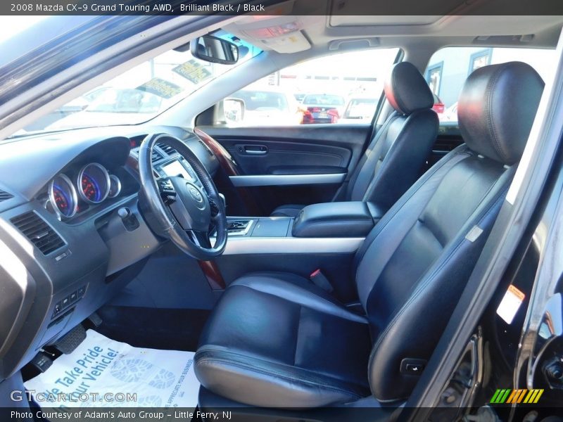 Brilliant Black / Black 2008 Mazda CX-9 Grand Touring AWD
