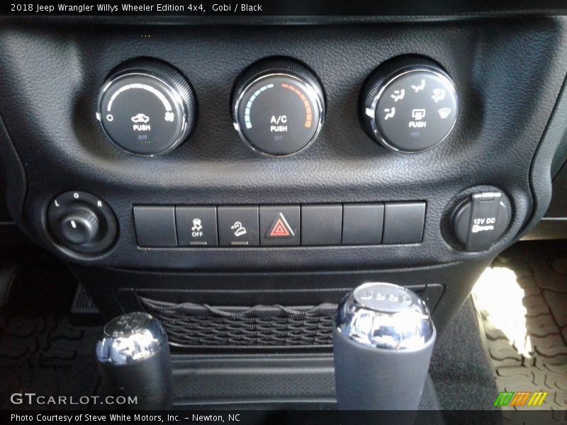 Gobi / Black 2018 Jeep Wrangler Willys Wheeler Edition 4x4