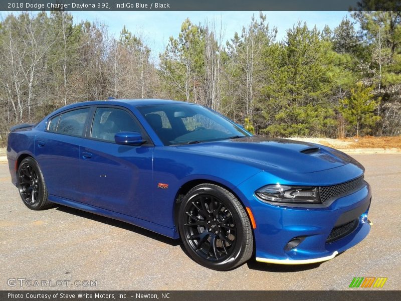 IndiGo Blue / Black 2018 Dodge Charger Daytona 392