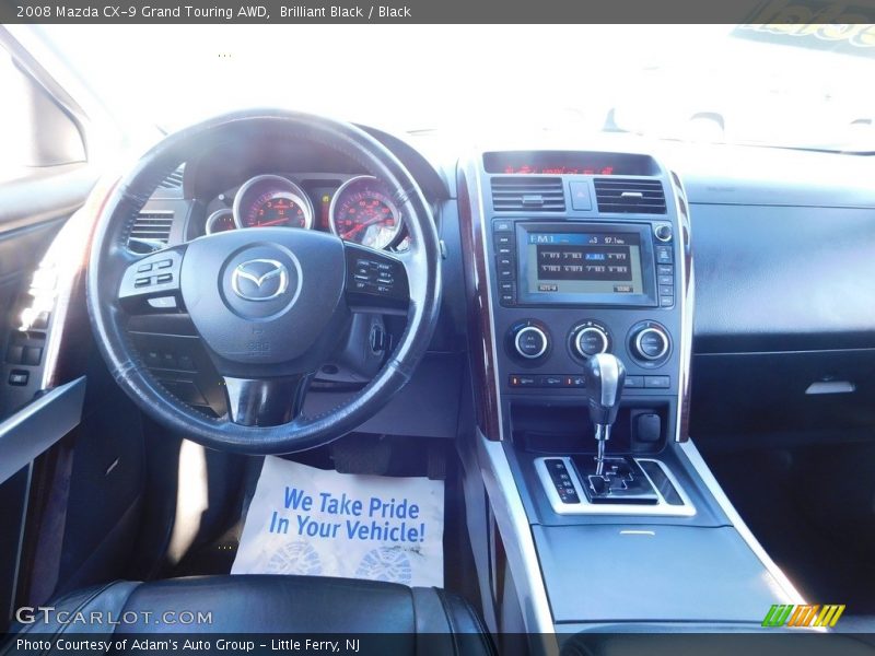 Brilliant Black / Black 2008 Mazda CX-9 Grand Touring AWD