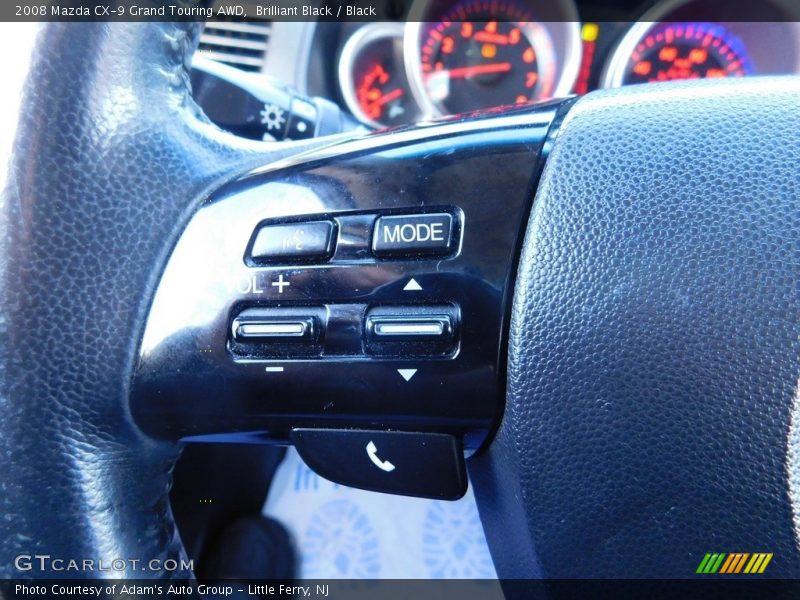 Brilliant Black / Black 2008 Mazda CX-9 Grand Touring AWD