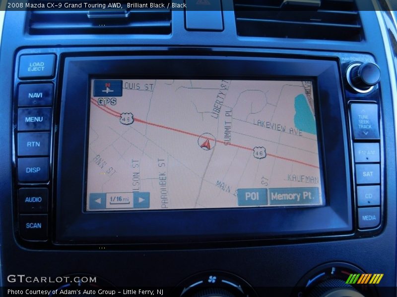 Brilliant Black / Black 2008 Mazda CX-9 Grand Touring AWD