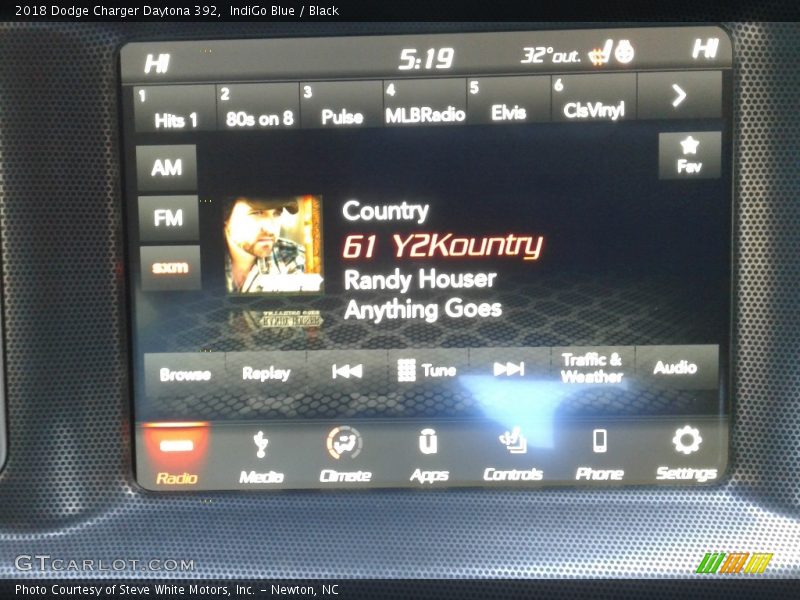 IndiGo Blue / Black 2018 Dodge Charger Daytona 392