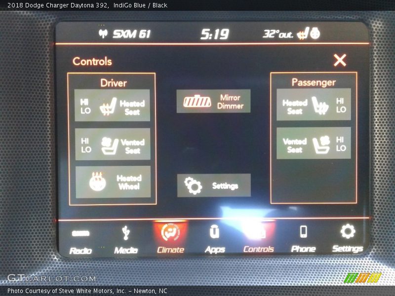 IndiGo Blue / Black 2018 Dodge Charger Daytona 392