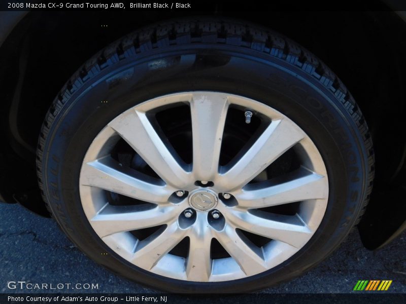 Brilliant Black / Black 2008 Mazda CX-9 Grand Touring AWD