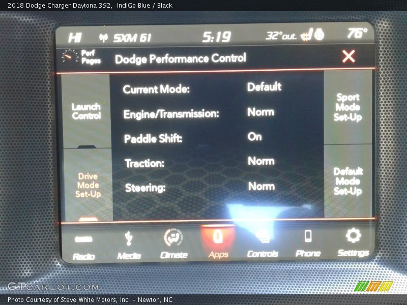 IndiGo Blue / Black 2018 Dodge Charger Daytona 392