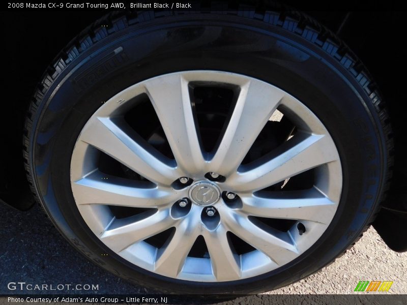 Brilliant Black / Black 2008 Mazda CX-9 Grand Touring AWD