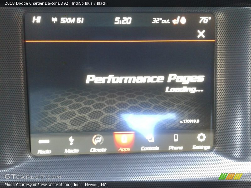 IndiGo Blue / Black 2018 Dodge Charger Daytona 392