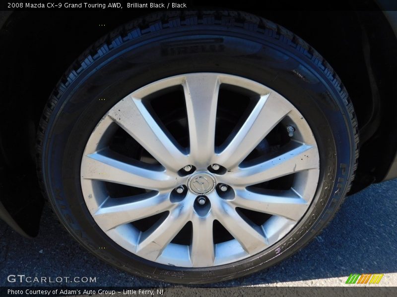 Brilliant Black / Black 2008 Mazda CX-9 Grand Touring AWD