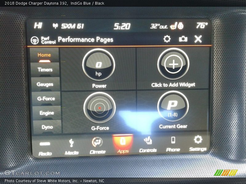 IndiGo Blue / Black 2018 Dodge Charger Daytona 392
