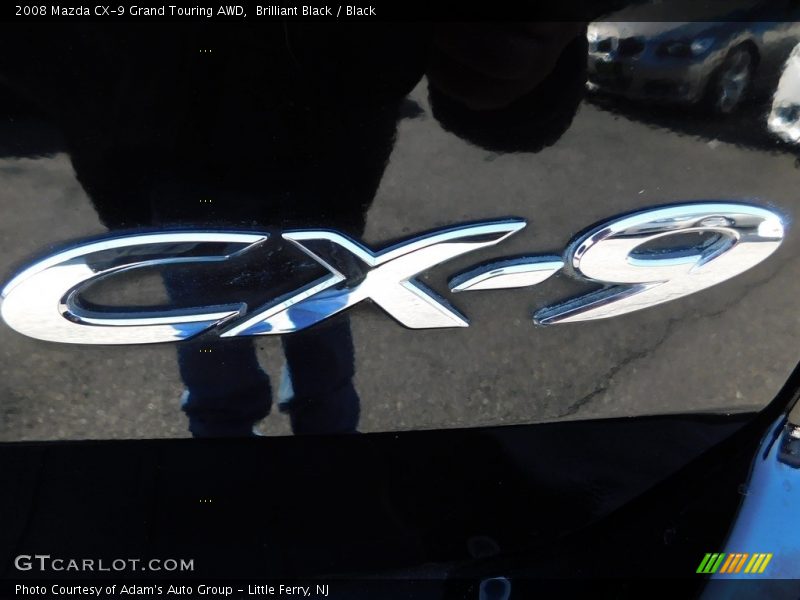 Brilliant Black / Black 2008 Mazda CX-9 Grand Touring AWD