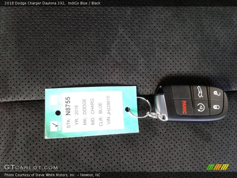 IndiGo Blue / Black 2018 Dodge Charger Daytona 392