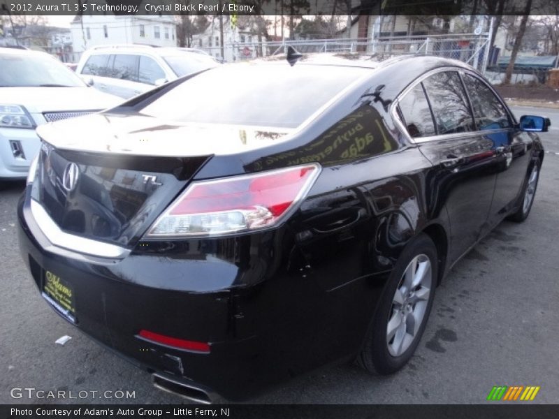 Crystal Black Pearl / Ebony 2012 Acura TL 3.5 Technology