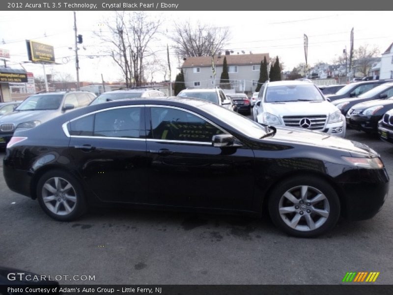 Crystal Black Pearl / Ebony 2012 Acura TL 3.5 Technology
