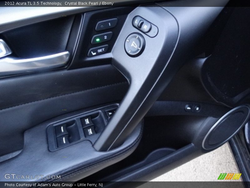 Crystal Black Pearl / Ebony 2012 Acura TL 3.5 Technology
