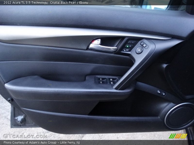 Crystal Black Pearl / Ebony 2012 Acura TL 3.5 Technology
