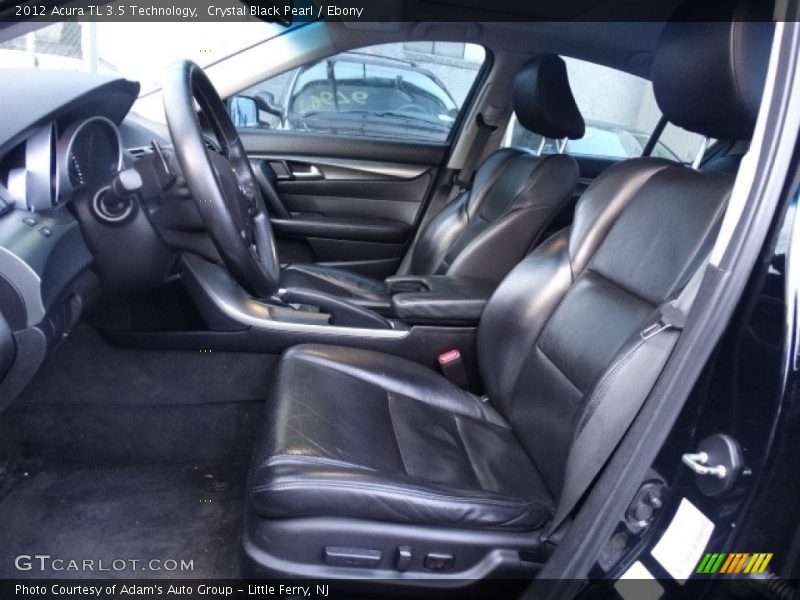 Crystal Black Pearl / Ebony 2012 Acura TL 3.5 Technology