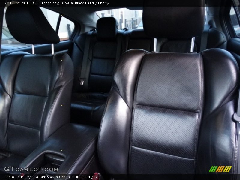 Crystal Black Pearl / Ebony 2012 Acura TL 3.5 Technology
