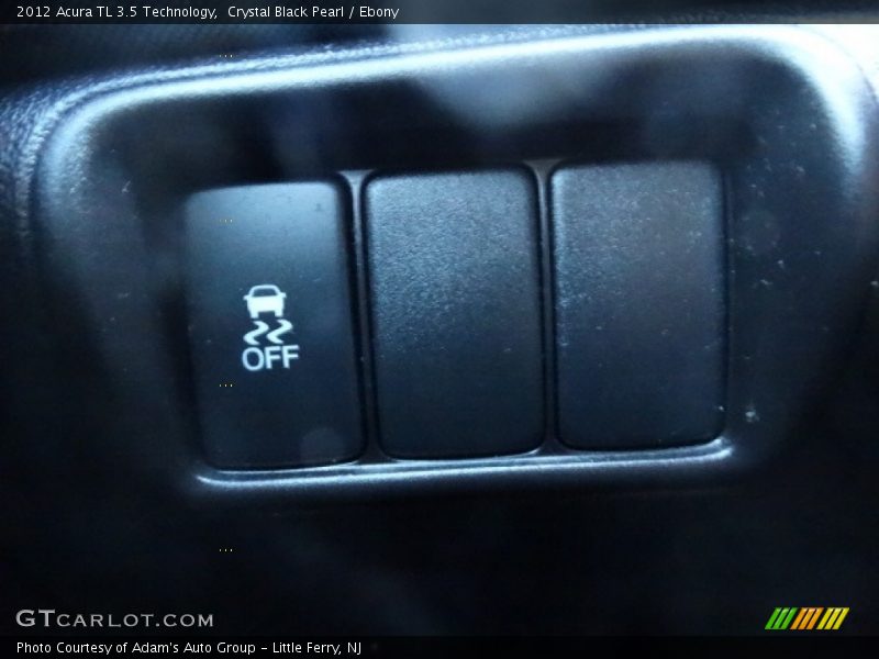 Crystal Black Pearl / Ebony 2012 Acura TL 3.5 Technology