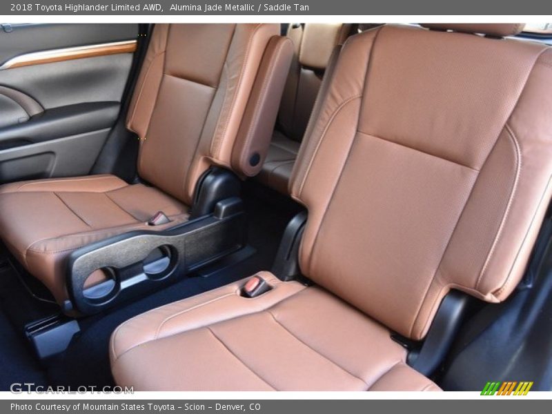 Rear Seat of 2018 Highlander Limited AWD