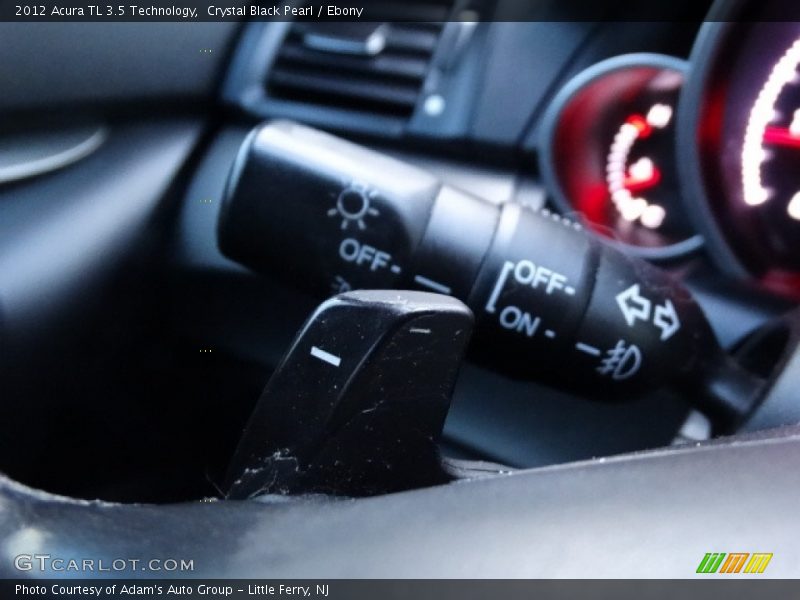 Crystal Black Pearl / Ebony 2012 Acura TL 3.5 Technology