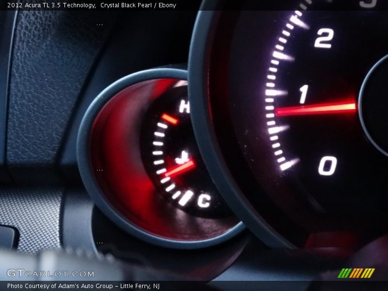 Crystal Black Pearl / Ebony 2012 Acura TL 3.5 Technology
