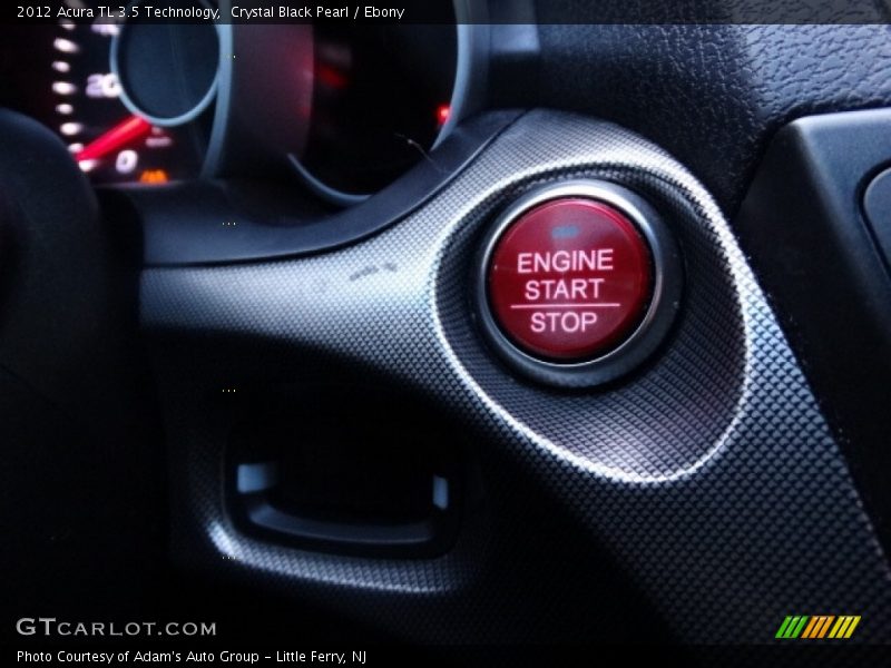 Crystal Black Pearl / Ebony 2012 Acura TL 3.5 Technology