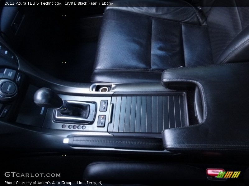 Crystal Black Pearl / Ebony 2012 Acura TL 3.5 Technology