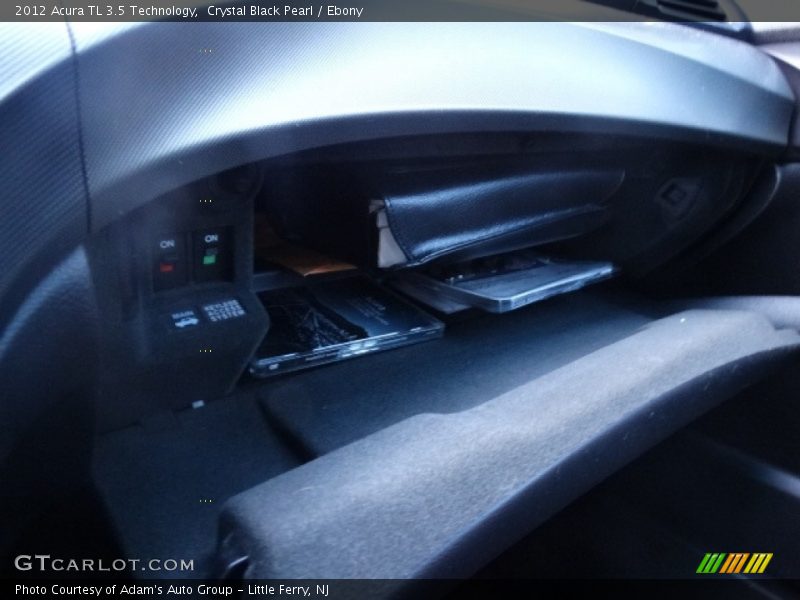 Crystal Black Pearl / Ebony 2012 Acura TL 3.5 Technology