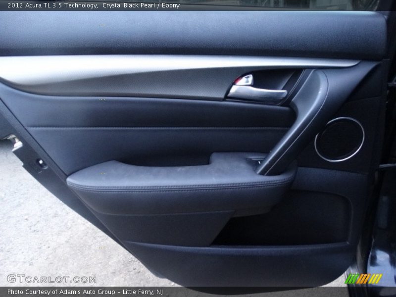 Crystal Black Pearl / Ebony 2012 Acura TL 3.5 Technology