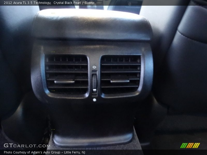 Crystal Black Pearl / Ebony 2012 Acura TL 3.5 Technology