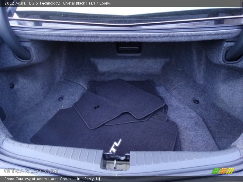 Crystal Black Pearl / Ebony 2012 Acura TL 3.5 Technology
