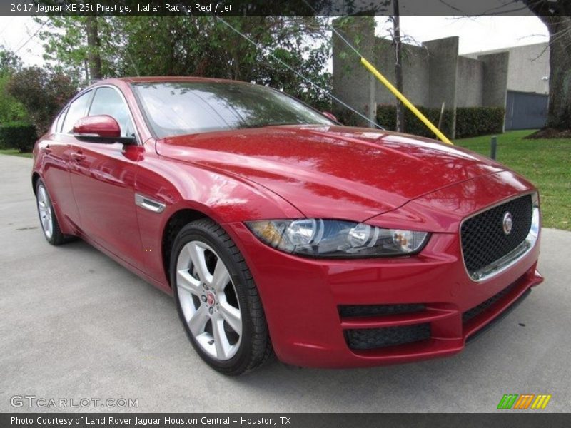 Italian Racing Red / Jet 2017 Jaguar XE 25t Prestige