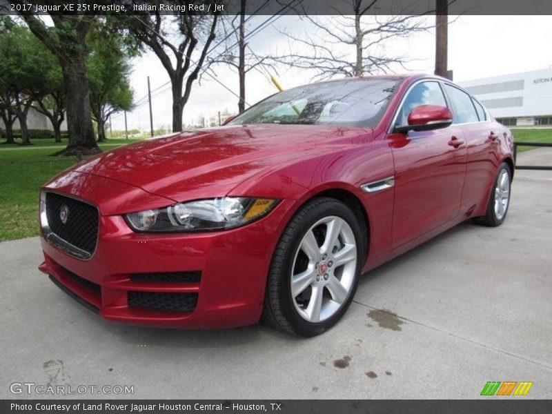 Italian Racing Red / Jet 2017 Jaguar XE 25t Prestige