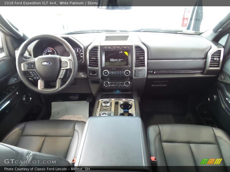 White Platinum / Ebony 2018 Ford Expedition XLT 4x4