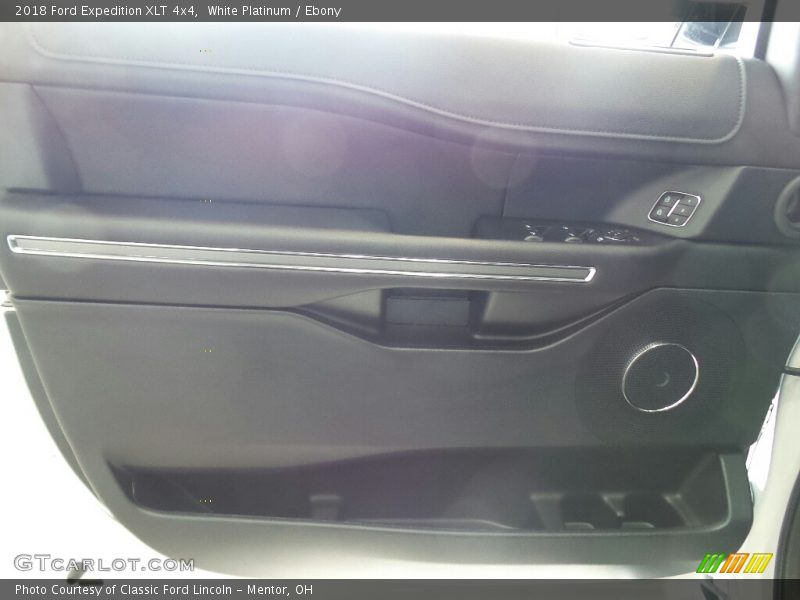 White Platinum / Ebony 2018 Ford Expedition XLT 4x4