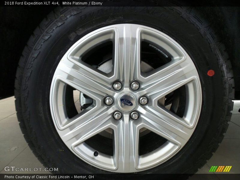 White Platinum / Ebony 2018 Ford Expedition XLT 4x4