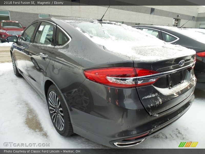 Magnetic / Ebony 2018 Ford Fusion SE