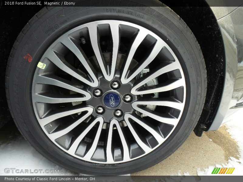 Magnetic / Ebony 2018 Ford Fusion SE