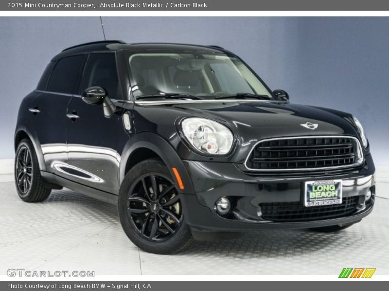Absolute Black Metallic / Carbon Black 2015 Mini Countryman Cooper