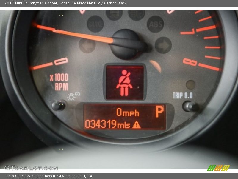 Absolute Black Metallic / Carbon Black 2015 Mini Countryman Cooper