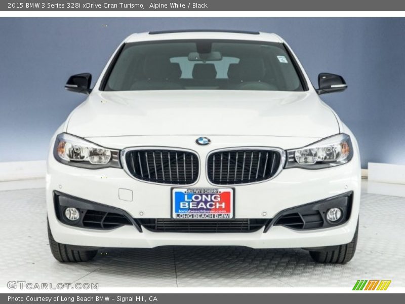 Alpine White / Black 2015 BMW 3 Series 328i xDrive Gran Turismo